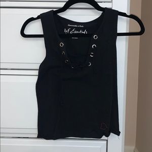 Black A&F Tank Top